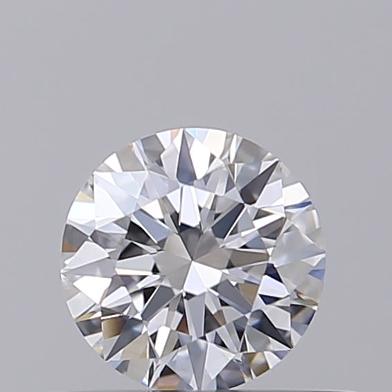 0.37 Carat Round Lab Diamond with  Cut Diamond in 14KT  view 1
