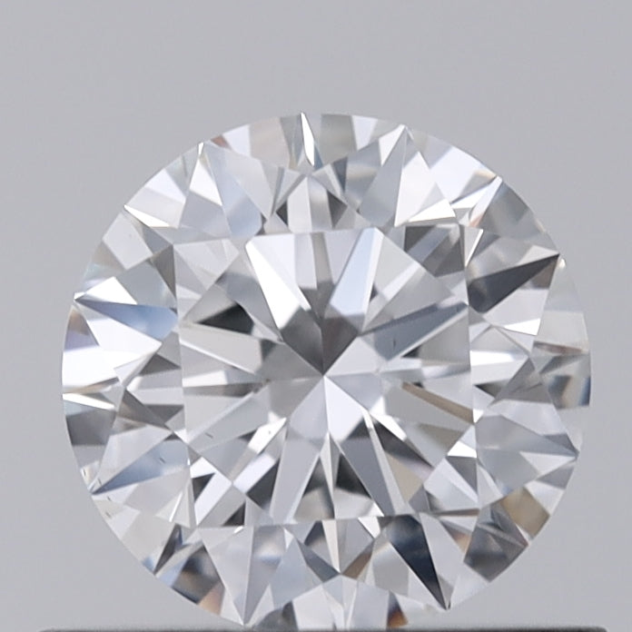 0.64 Carat Round Lab Diamond with  Cut Diamond in 14KT  view 1
