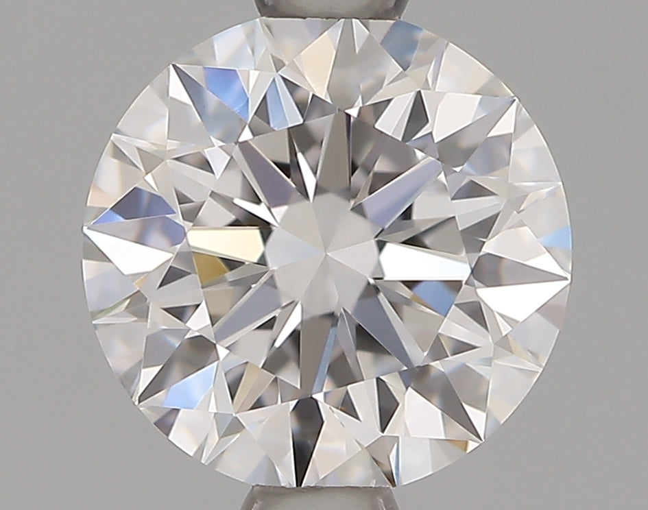 1.15 Carat Round Lab Diamond with  Cut Diamond in 14KT  view 1
