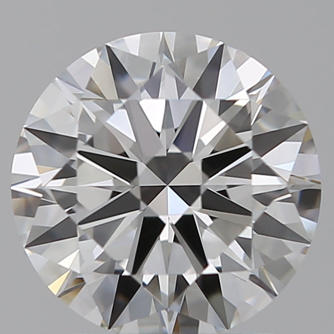 1.41 Carat Round Lab Diamond with  Cut Diamond in 14KT  view 1
