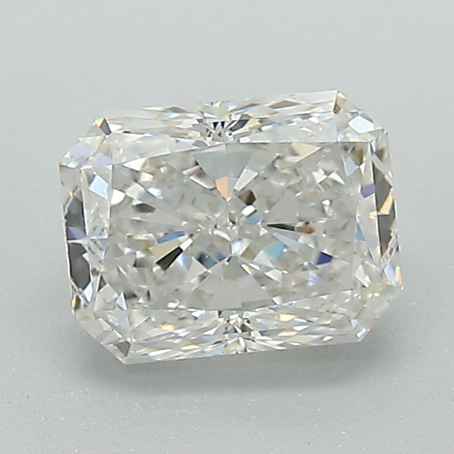 1.04 Carat Radiant Lab Diamond with  Cut Diamond in 14KT  view 1
