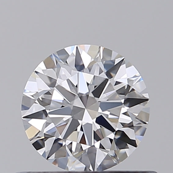 0.57 Carat Round Lab Diamond & 0.56 Carat Round Lab Diamond with  Cut Diamond in 14KT  view 1
