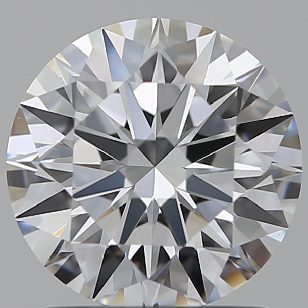 1.28 Carat Round Lab Diamond with  Cut Diamond in 14KT  view 1
