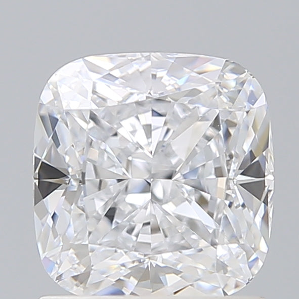 1.51 Carat Cushion Lab Diamond with  Cut Diamond in 14KT  view 1
