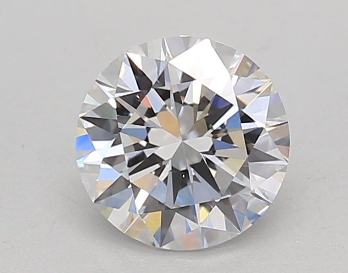1.0 Carat Round Lab Diamond with  Cut Diamond in 14KT  view 1
