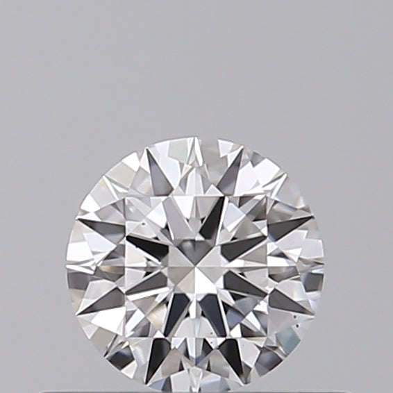 0.32 Carat Round lab Diamond with  Cut Diamond in 14KT  view 1
