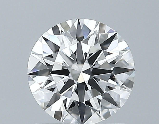 1.16 Carat Round Lab Diamond with  Cut Diamond in 14KT  view 1
