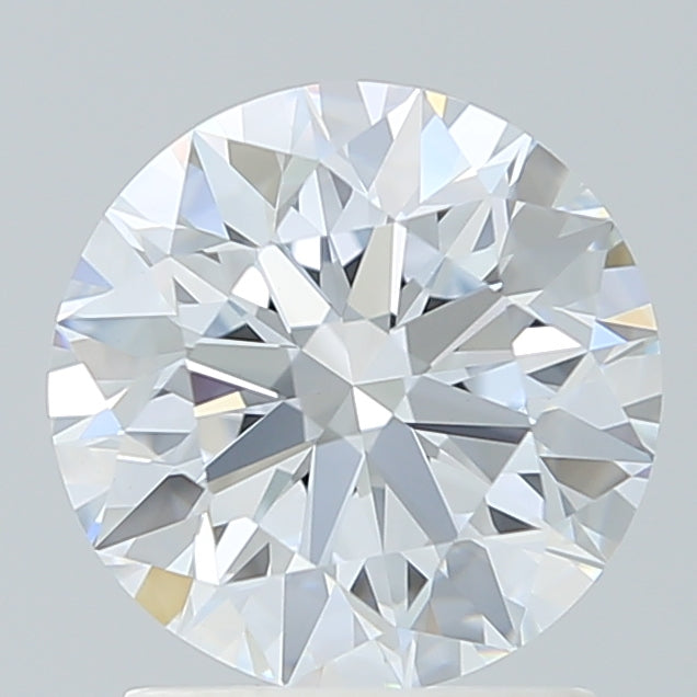 1.78 Carat Round Lab Diamond with  Cut Diamond in 14KT  view 1

