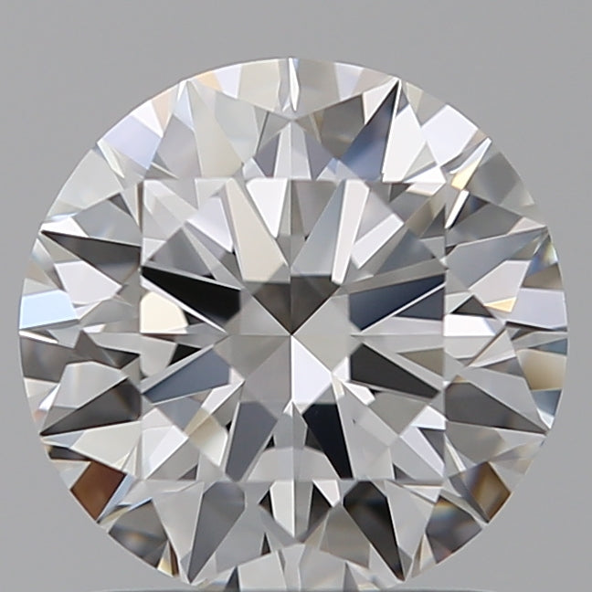 1.4 Carat Round Lab Diamond with  Cut Diamond in 14KT  view 1
