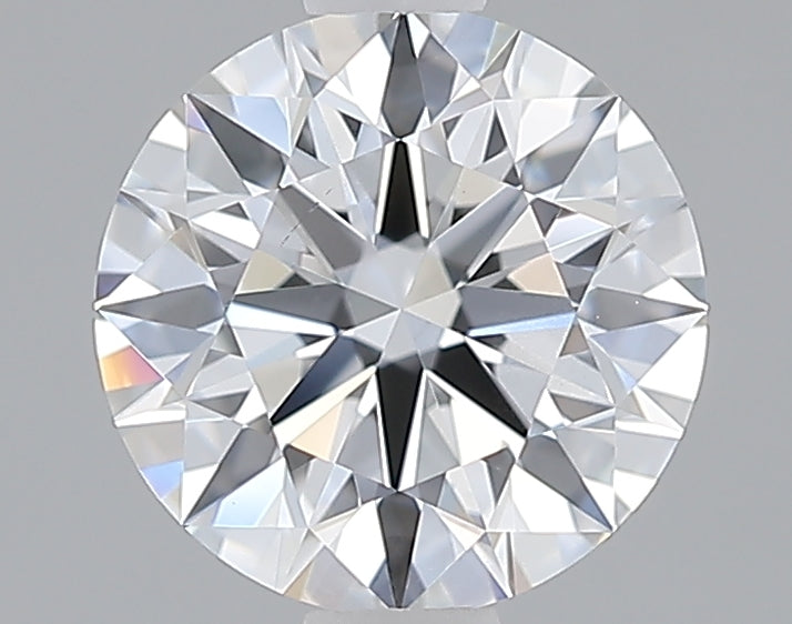 1.36 Carat Round Lab Diamond with  Cut Diamond in 14KT  view 1
