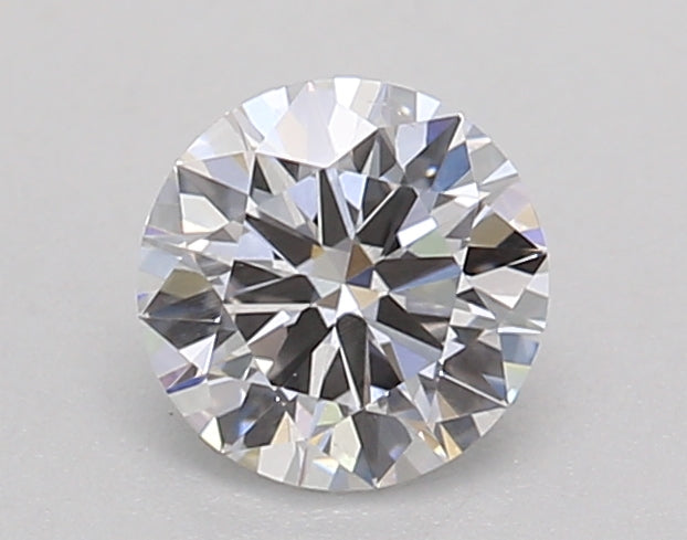 0.35 Carat Round Lab Diamond with  Cut Diamond in 14KT  view 1
