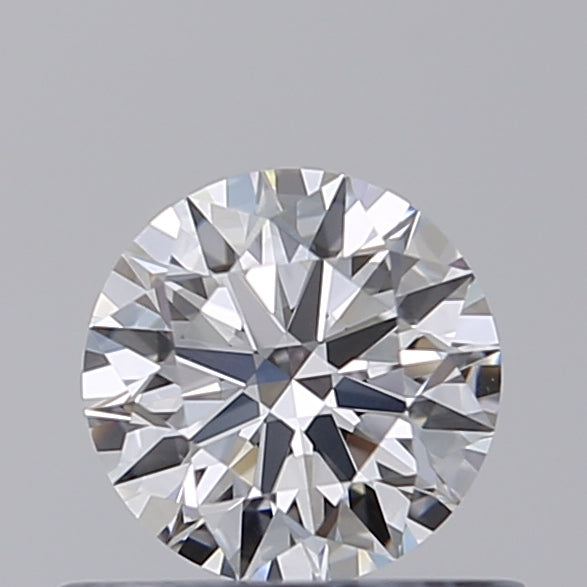 0.55 Carat Round Lab Diamond with  Cut Diamond in 14KT  view 1
