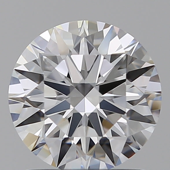 1.27 Carat Round Lab Diamond with  Cut Diamond in 14KT  view 1
