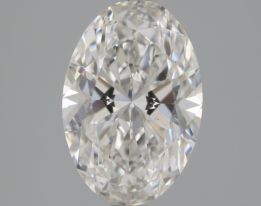 2.14 Carat Oval Lab Diamond with  Cut Diamond in 14KT  view 1
