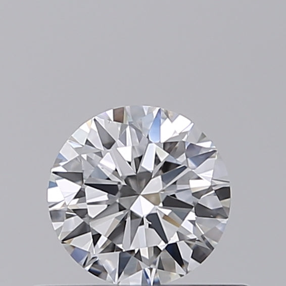 0.36 Carat Round Lab Diamond with  Cut Diamond in 14KT  view 1
