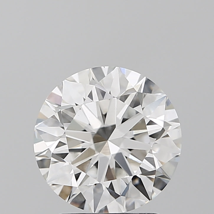 2.1 Carat Round Lab Diamond with  Cut Diamond in 14KT  view 1
