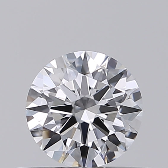 0.46 Carat Round Lab Diamond & 0.46 Carat Round Lab Diamond with  Cut Diamond in 14KT  view 1
