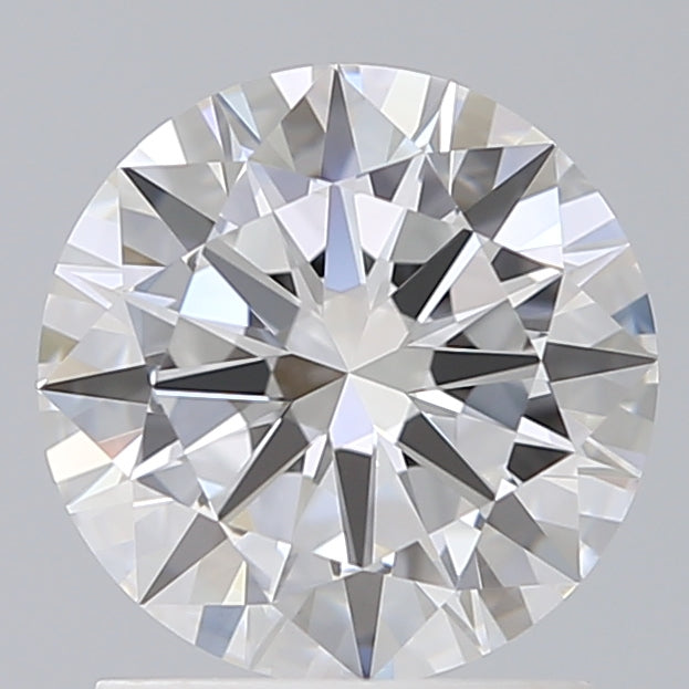 1.53 Carat Round Lab Diamond with  Cut Diamond in 14KT  view 1
