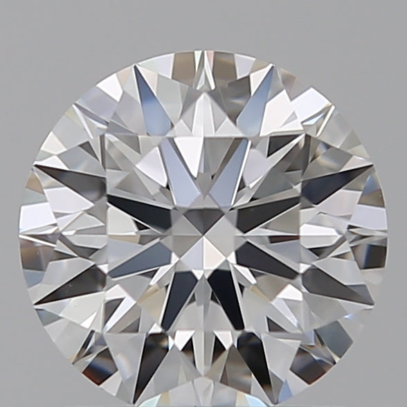 1.01 Carat Round Lab Diamond with  Cut Diamond in 14KT  view 1
