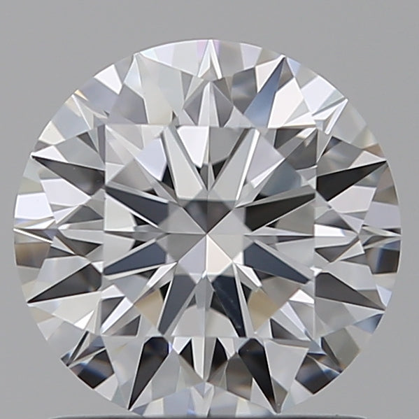 1.06 Carat Round Lab Diamond with  Cut Diamond in 14KT  view 1
