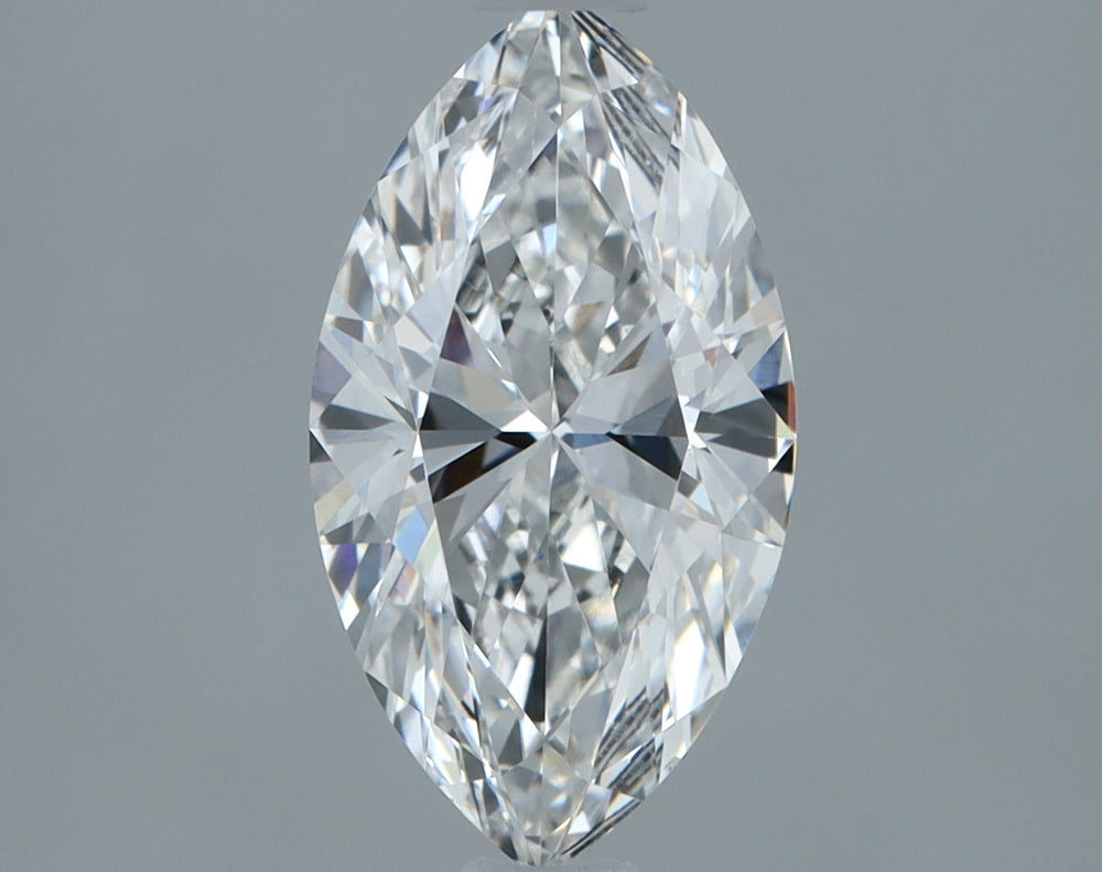 1.05 Carat Marquise Lab Diamond with  Cut Diamond in 14KT  view 1
