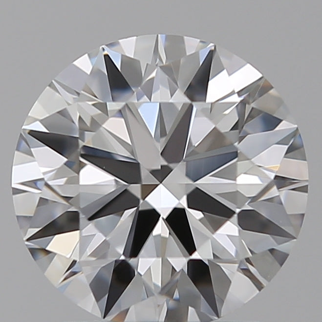1.5 Carat Round Lab Diamond with  Cut Diamond in 14KT  view 1
