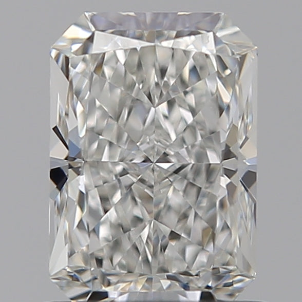 1.01 Carat Radiant Lab Diamond with  Cut Diamond in 14KT  view 1
