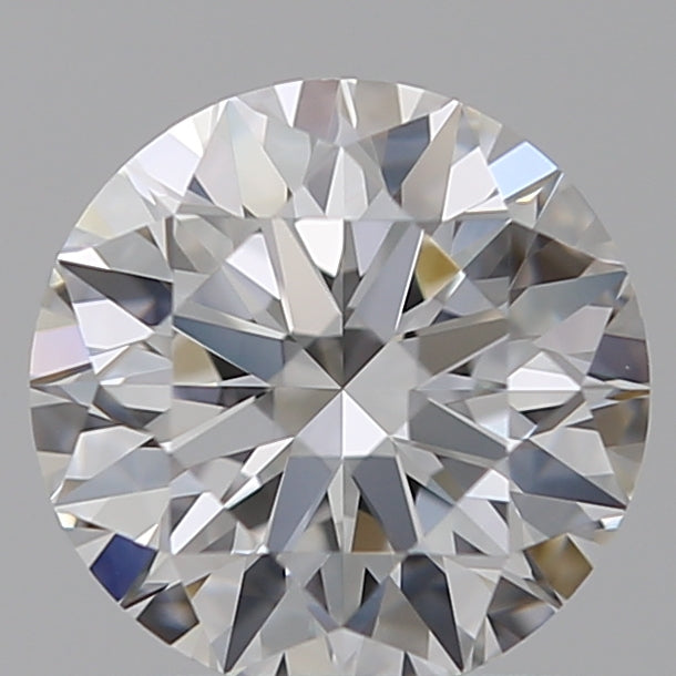 1.08 Carat Round Lab Diamond with  Cut Diamond in 14KT  view 1

