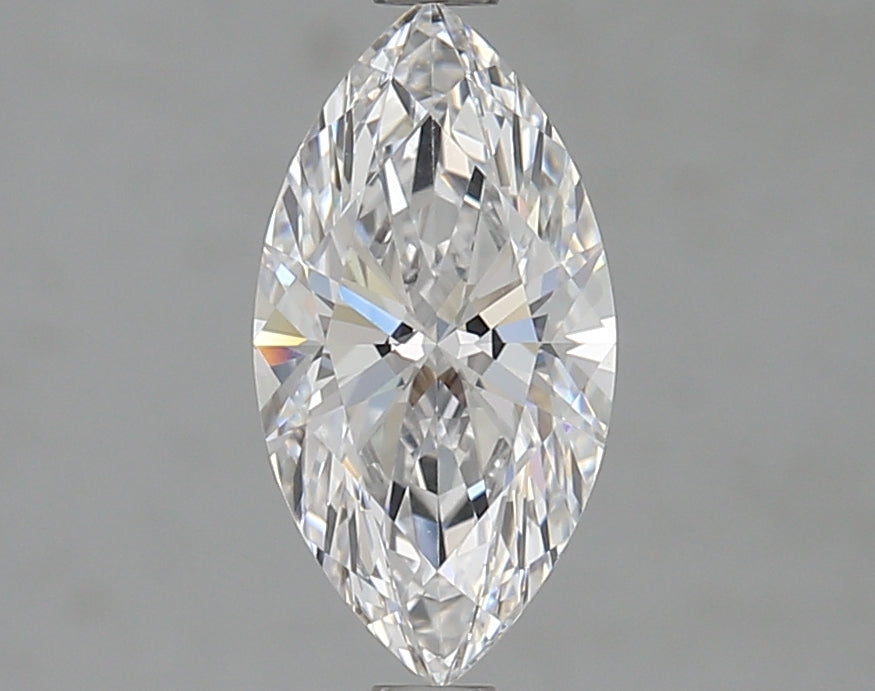 1.41 Carat Marquise Lab Diamond with  Cut Diamond in 14KT  view 1
