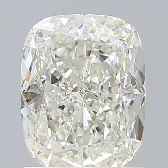 1.51 Carat Cushion Lab Diamond with  Cut Diamond in 14KT  view 1
