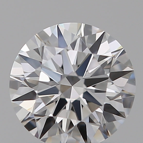0.42 Carat Round Lab Diamond with  Cut Diamond in 14KT  view 1
