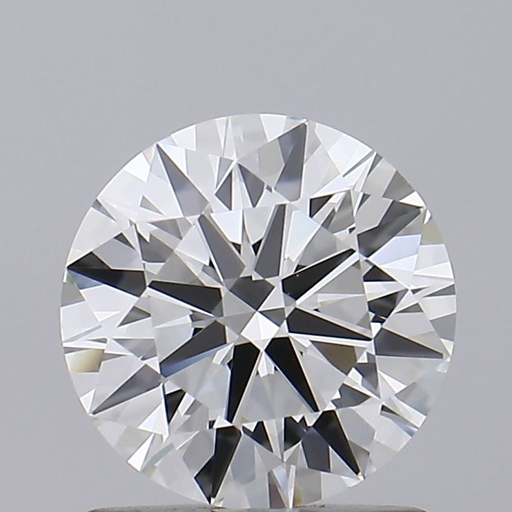 1.02 Carat Round Lab Diamond with  Cut Diamond in 14KT  view 1
