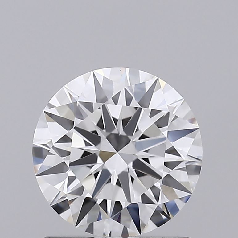 1.02 Carat Round Lab Diamond with  Cut Diamond in 14KT  view 1
