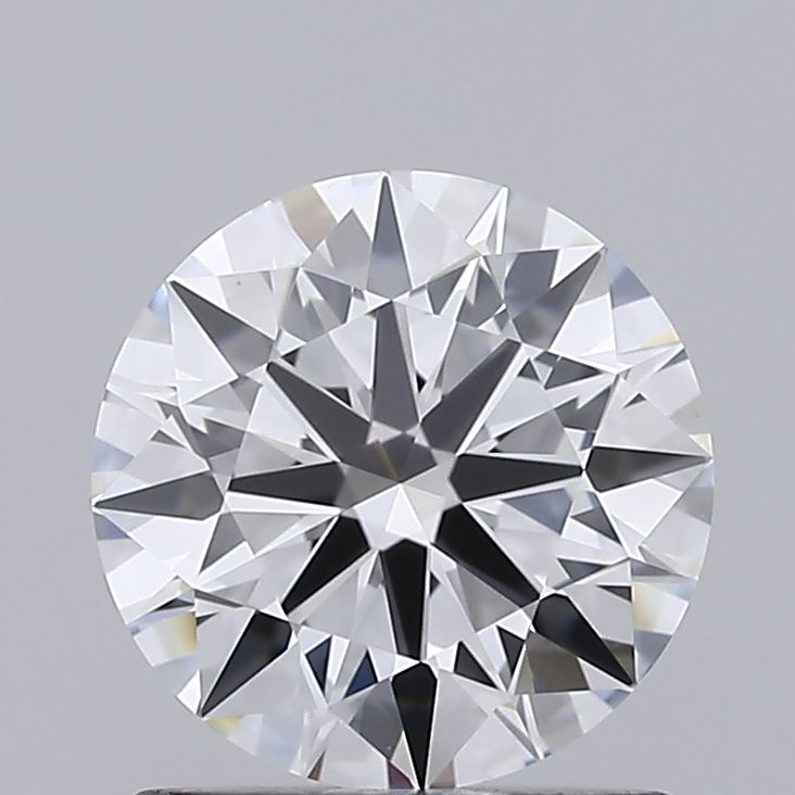 1.12 Carat Round Lab Diamond with  Cut Diamond in 14KT  view 1
