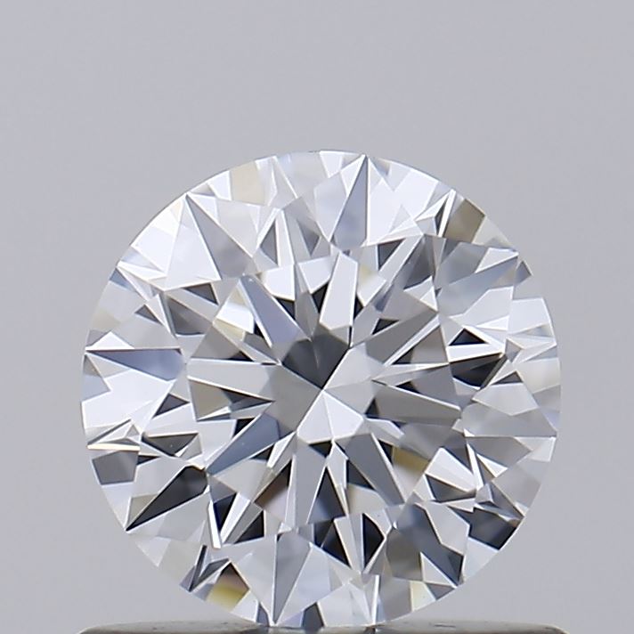 0.66 Carat Round Lab Diamond with  Cut Diamond in 14KT  view 1
