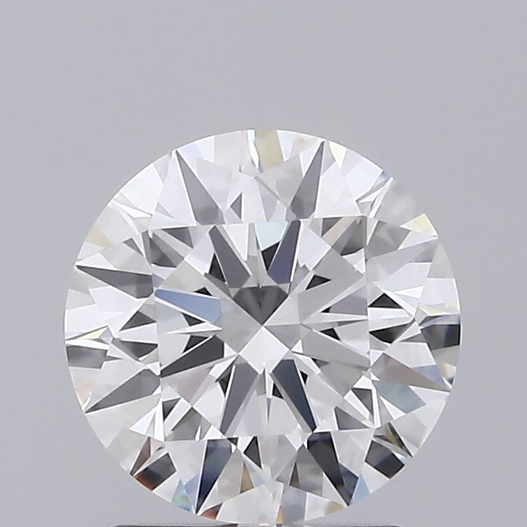 1.57 Carat Round Lab Diamond with  Cut Diamond in 14KT  view 1
