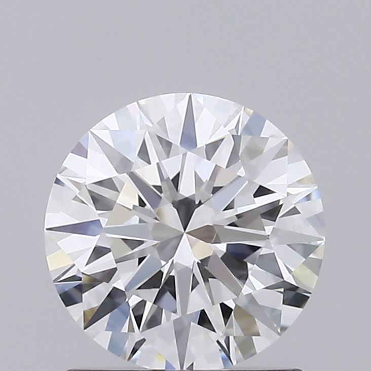 1.12 Carat Round Lab Diamond with  Cut Diamond in 14KT  view 1
