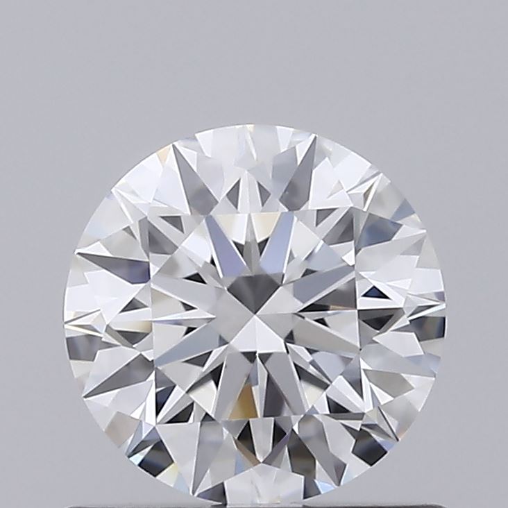 0.77 Carat Round Lab Diamond with  Cut Diamond in 14KT  view 1

