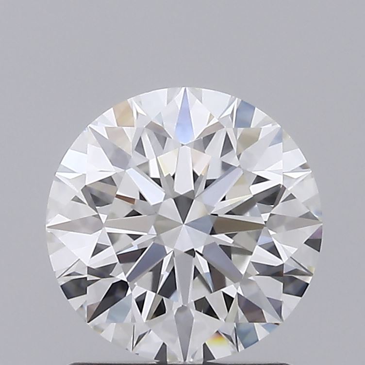 1.24 Carat Round Lab Diamond with  Cut Diamond in 14KT  view 1
