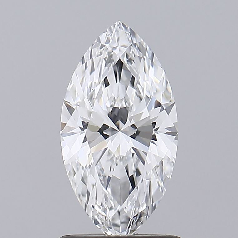 1.05 Carat Marquise Lab Diamond with  Cut Diamond in 14KT  view 1
