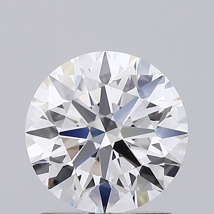 1.26 Carat Round Lab Diamond with  Cut Diamond in 14KT  view 1
