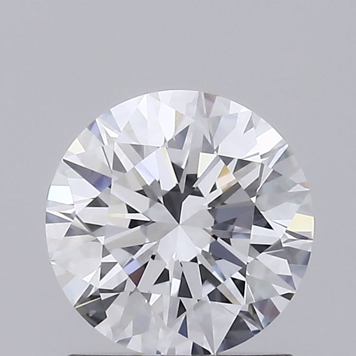 1.11 Carat Round Lab Diamond with  Cut Diamond in 14KT  view 1
