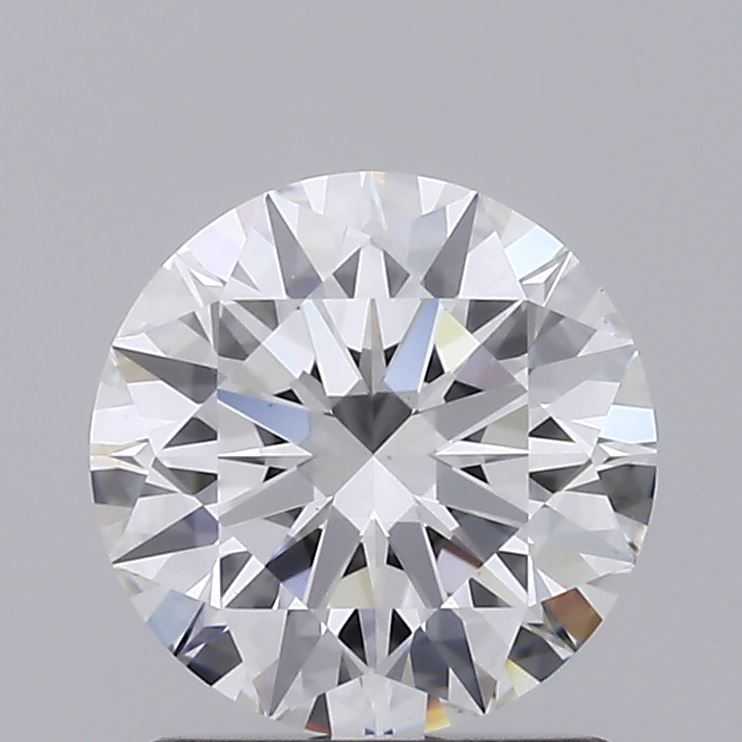 1.22 Carat Round Lab Diamond with  Cut Diamond in 14KT  view 1
