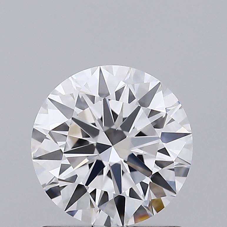 1.01 Carat Round Lab Diamond with  Cut Diamond in 14KT  view 1
