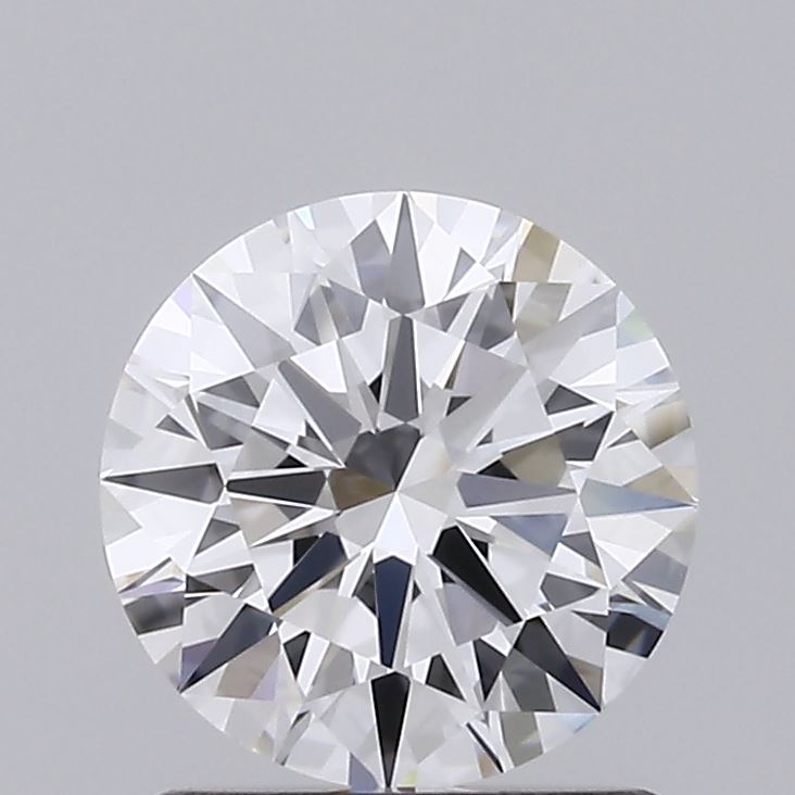 1.1 Carat Round Lab Diamond with  Cut Diamond in 14KT  view 1
