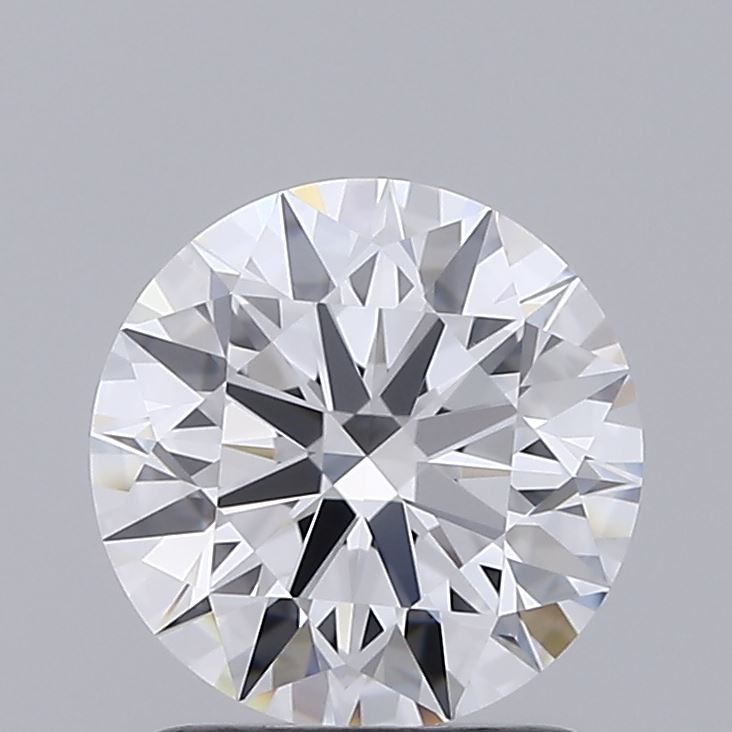 1.5 Carat Round Lab Diamond with  Cut Diamond in 14KT  view 1
