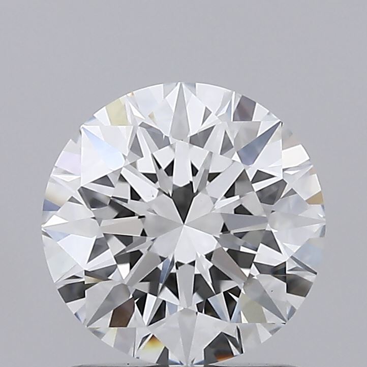 1.15 Carat Round Lab Diamond with  Cut Diamond in 14KT  view 1
