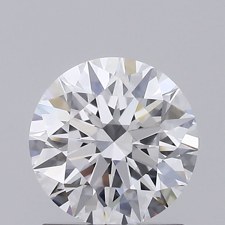 1.14 Carat Round Lab Diamond with  Cut Diamond in 14KT  view 1
