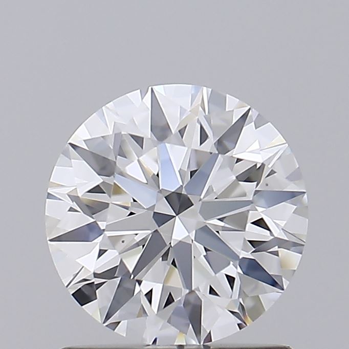 1.06 Carat Round Lab Diamond with  Cut Diamond in 14KT  view 1
