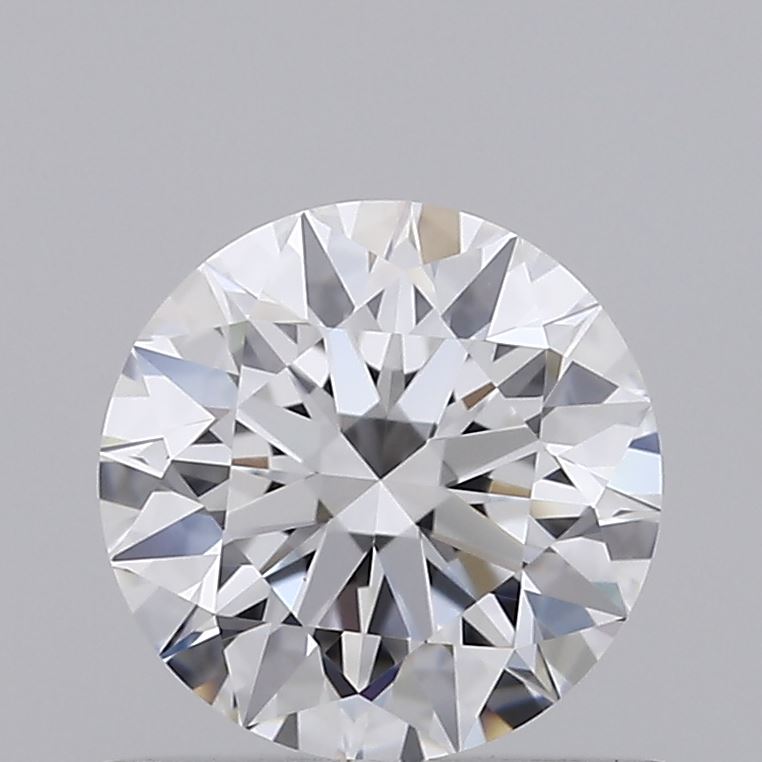 0.64 Carat Round Lab Diamond & 0.64 Carat Round Lab Diamond with  Cut Diamond in 14KT  view 1
